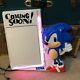 Rare Vintage Sega Sonic The Hedgehog Coming Soon! Dry Erase Board Neon Sign