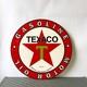 Rare- Vintage -texaco Heavy Metal Sign Xl. 19.7 (50cm)