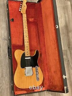 Real 1951 Fender Nocaster. Vintage Guitar With History. Please Read Signed TG