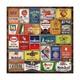 Reproduced Vintage Tin Signs, Gas Oil Retro Advert Metal Sign For Garage Man