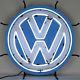 Retro Volkswagen Round Logo Neon Sign Vintage Style Vw Bus Camper Beetle Golf