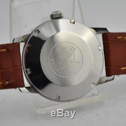 SIGNED GENUINE OMEGA SEAMASTER With SEAHORSE MANUAL WIND STEEL VINTAGE GENTS WATCH
