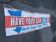 Safety Check Vintage Banner Gas Oil