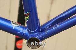 Serotta CSI Steel Road Bike Frame F1 Fork 56cm Fade Signed Blue Colorado Vintage