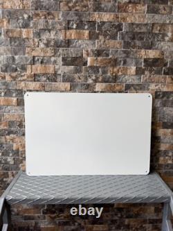 Shell Benzina Olio Vintage Italian Heavy Metal Sign XXL 24x16(60x40 cm)