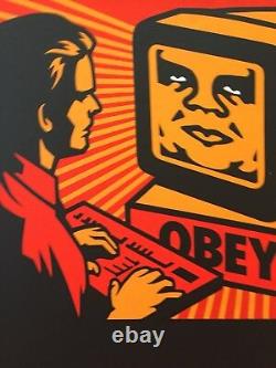 Shepard Fairey Obey Giant Street Art Vintage Print Poster Website 1999 S/N