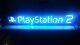 Sony Playstation 2 Vintage Authentic! Neon Light Promo Display Sign Ps2 Tested