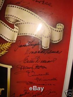 Stars Mgm Esther Williams Autographed Poster O' Conner Authentic Rare Signed