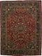Stunning Rare Semi Antique Signed Vintage Persian Rug Oriental Area Carpet 10x13