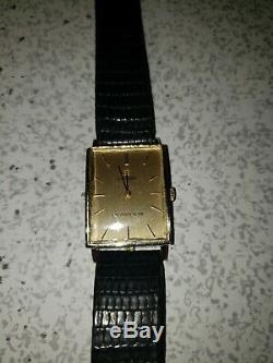 Stunning Vintage 14K Gold Omega Watch with Tiffany & Co. Signed