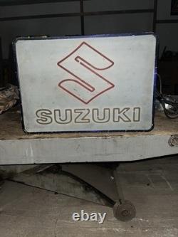 Suzuki vintage Dealer sign