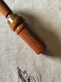 Taylor Made Duck Call, Clarenden Ar, Alvin Taylor Vintage Duck Call/ Signed