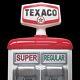 Texaco Gas Usa Petrol Chief Bowser Pump Globe Top Light Sign Vintage Repo New