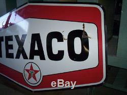 Texaco Vintage Porcelain Sign