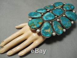 The Biggest And Best Vintage Zuni Sterling Silver Bracelet On The Internet