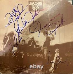 The Jackson 5 Signed Album With Michael Jackson Vintage Signatures JSA LOA