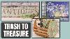 Trash To Treasure Rusty Antiques Sign Makeover