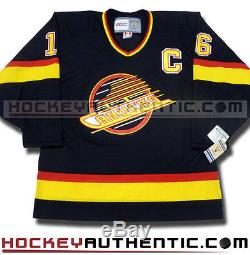 Trevor Linden Signed Vancouver Canucks 1994 Skate Jersey CCM Vintage