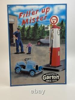 Tydol Gasoline Filler Up Mister Vintage 1991 Metal Sign by AAA Sign Co