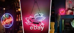 US STOCK Farm Tractor Open Vintage 24x20 Neon Sign Garage Man Cave Collectors