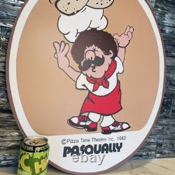 Used Vintage Chuck E Cheese Sign Restaurant Americana Pasqually