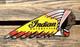 Vintage 12x4.5 Indian Motorcycle Sales & Service Gasoline Porcelain Oil Sign