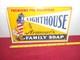 Vintage 13x8 In Lighthouse Armour`s Family Soap Adv Sign Metal Porcelain S230b