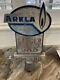 Vintage Arkla Gas Company Cast Metal Cap Sign Marker Pipe Line