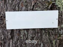 VINTAGE CLARKS INDEPENDENT SUPER GAS PORCELAIN SIGN CAR GAS OIL PLANE 12x5