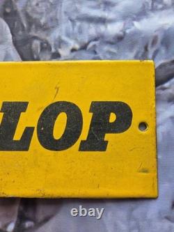 VINTAGE DUNLOP TIRES PORCELAIN SIGN PORCELAIN 12x4
