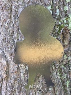 VINTAGE ESKIMO PIE PORCELAIN SIGN'ENJOY AN ESKIMO PIE' 17x10.5