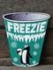 Vintage Freezie Porcelain Sign Nice Shape 12x10