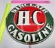 Vintage Genuine Sinclair Hc Porcelain Sign Pump Plate Gas Station Oil 12 X 12