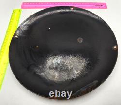 VINTAGE GENUINE SINCLAIR HC PORCELAIN SIGN PUMP PLATE GAS STATION OIL 12 x 12