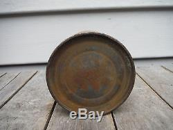 Vintage John Deere Yellow Oiler Oil Can C. Dahl Hammer South Dakota Rare! Sign
