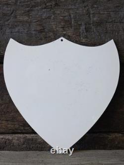 VINTAGE MOTOR MAIDS OF AMERICA PORCELAIN SIGN WOMENS MOTORCYCLE 11x11