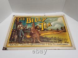 VINTAGE ORIGINAL Porcelain THE BILLY TEA VERY BRIGHT RARE! AUSTRALIAN MATE Abin
