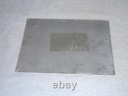 VINTAGE OZARK AIRLINES With AIRPLANE 12 PORCELAIN METAL AIRPORT GASOLINE OIL SIGN