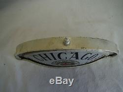 Vintage Rare Chicago Motor Club Aaa Car Rooftop Sign