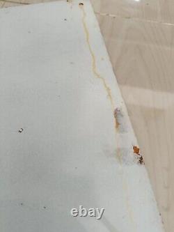 VINTAGE TOYOTA MOTOR CO PORCELAIN GAS AUTOMOBILE SERVICE WORKSHOP SIGN 60x40 Cm