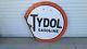 Vintage Tydol Porcelain Gasoline Sign 42in Double Sided