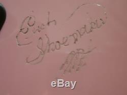 VNTG PINK PEAVEY VANDENBERG GUITAR 0000256 signed on the back SHOEMAKER