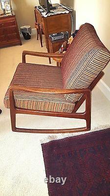 Very Nice Ole Wanscher Rocking Chair John Stuart Signed Both Ways