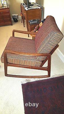 Very Nice Ole Wanscher Rocking Chair John Stuart Signed Both Ways