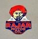 Vintage 12 1951 Rajah Motor Oil Porcelain Sign Car Gas Truck Motorcycle