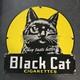 Vintage 12? Black Cat Cigarettes Porcelain Sign