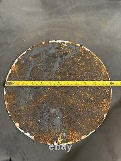 Vintage 12 Guinness Beer Porcelain Sign Car Gas Oil Truck