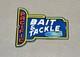 Vintage 12 Pacific Bait Tackle Porcelain Sign Car Gas Oil Truck Motorcycle