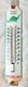 Vintage 12 Sinclair Dinosaur Porcelain Thermometer Sign Car Gas Oil Truck