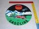 Vintage 1931 Signal Peerless Gasoline Airplane +car 11 3/4 Porcelain Metal Sign